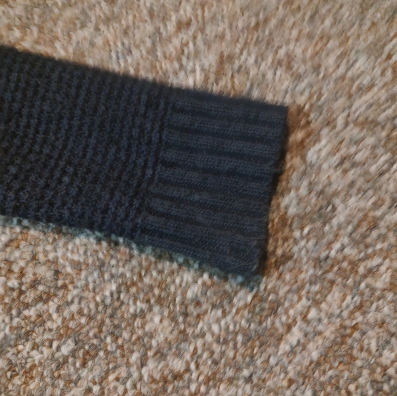 Banana Republic Men's Button up Sweater Small Navy Blue - Picture 5 of 12